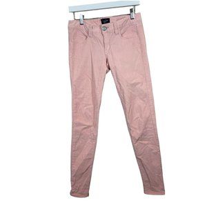 American Eagle Super Stretch Pink Corduroy Jegging Skinny Jeans Womens 10
